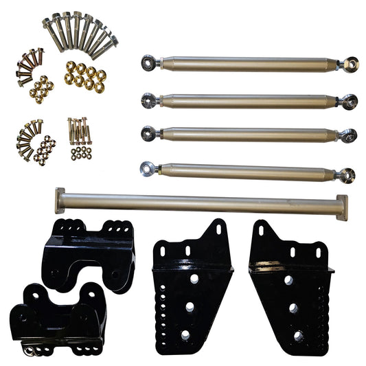CNC Fabrication Superduty Front 4 Link Suspension Kit 99-16 Ford F250/F350