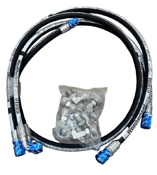CR2 Performance & Fab Transmission Line Kit 06-10 GM 6.6L Duramax LBZ/LMM