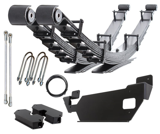Carli 1" Lift Full Progressive Leaf Spring Pack 13-18 Ram 3500 With Auto Level Air Suspension