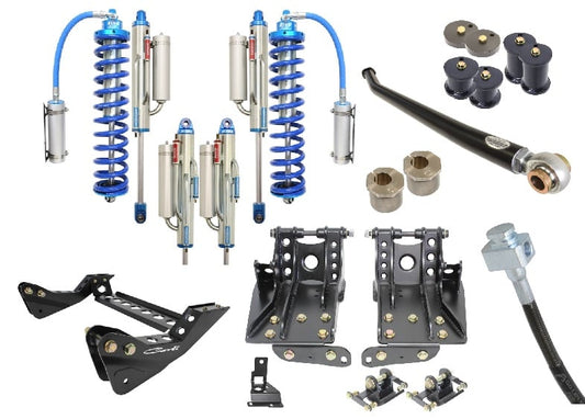 Carli 4.5" Coilover 2.5 Bypass Suspension System 08-10 Ford 6.4L Powerstroke