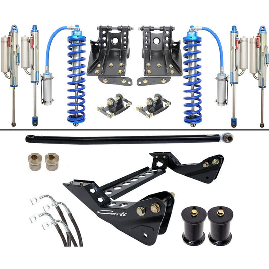 Carli 4.5" King Coilover 2.5 Bypass Suspension System 05-07 Ford 6.0L Powerstroke