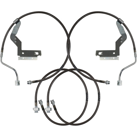 Carli 4.5" / 5.5" Lift Extended Brake Lines 17-22 Ford SuperDuty F250/350 4X4