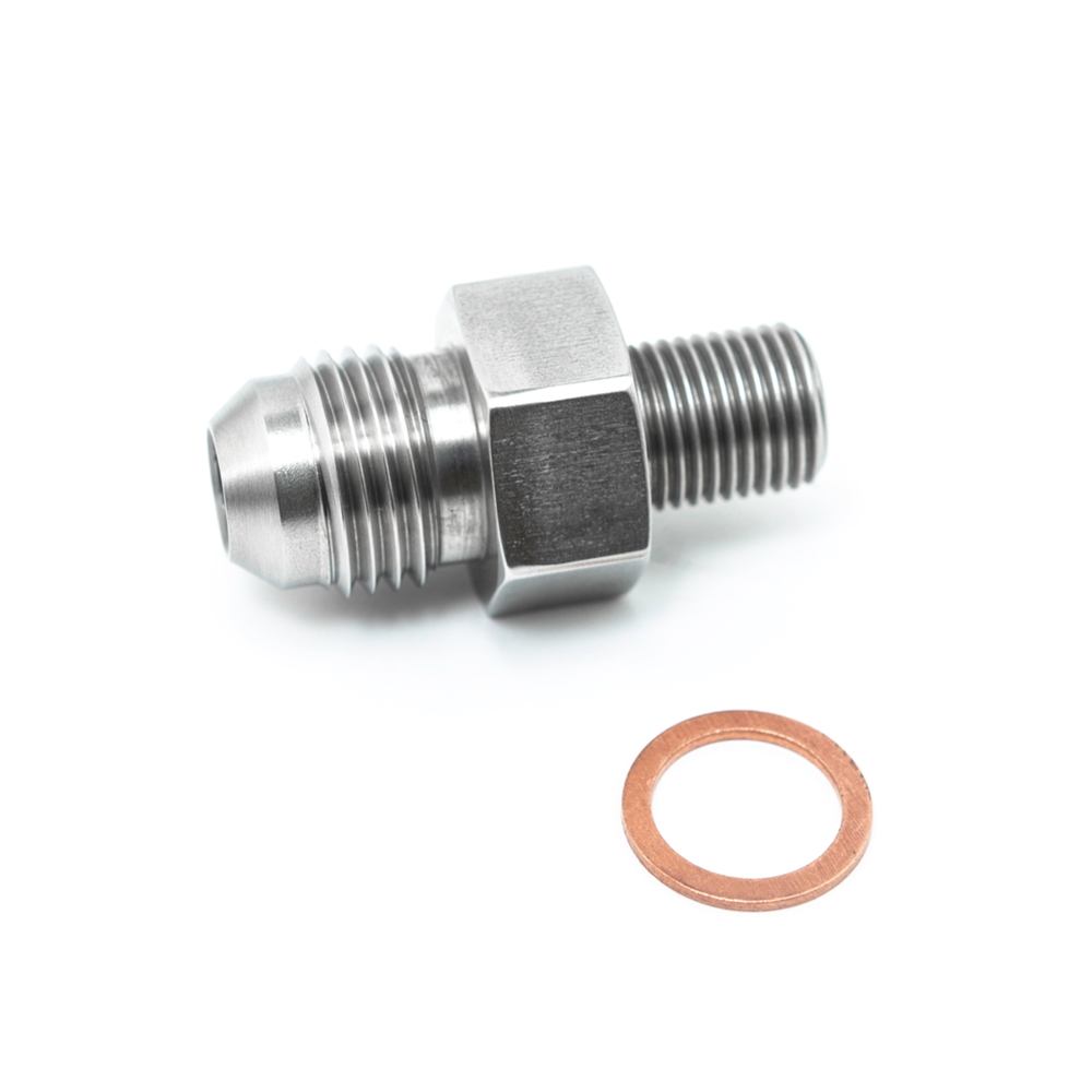 Driven Diesel Fuel Pump Outlet Adapter 94-03 7.3L Ford Powerstroke