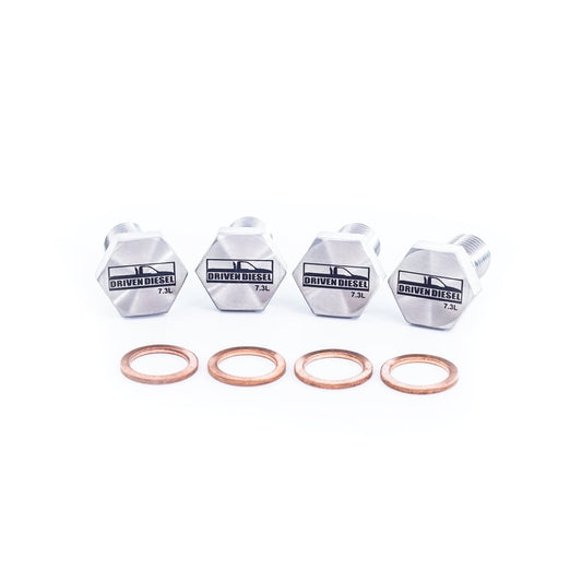 Driven Diesel High Flow Banjo Bolt Kit 94-03 Ford 7.3L Powerstroke