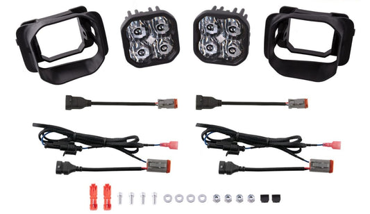 Diode Dynamics SS3 Led Fog Light Kit | 17-22 Ford SuperDuty