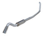 Diamond Eye 4" Aluminized Turbo Back Single Turn Down Exhaust Kit 00-03 7.3L Ford Powerstroke