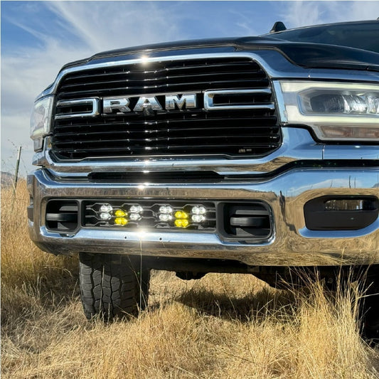 Dethloff High-Output Hidden Light Mounting Kit 19-24 Ram 6.7L Cummins