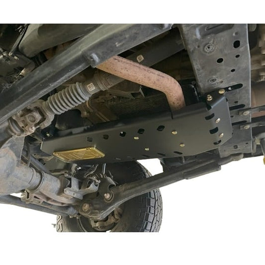 Dethloff HD Engine-Transmission Armor Skid Plate 14-24 Ram 6.7L Cummins