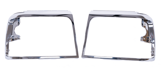 Complete Performance Chrome Headlight Bezels 92-97 Ford F-250/F-350 SuperDuty