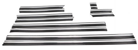 Complete Performance Chrome Body Molding Set 92-97 Ford F-250/F-350 SuperDuty