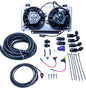 ATS Universal Transmission Cooler 19 Row Radiator with Dual Fans Dodge 5.9L/6.7L Cummins