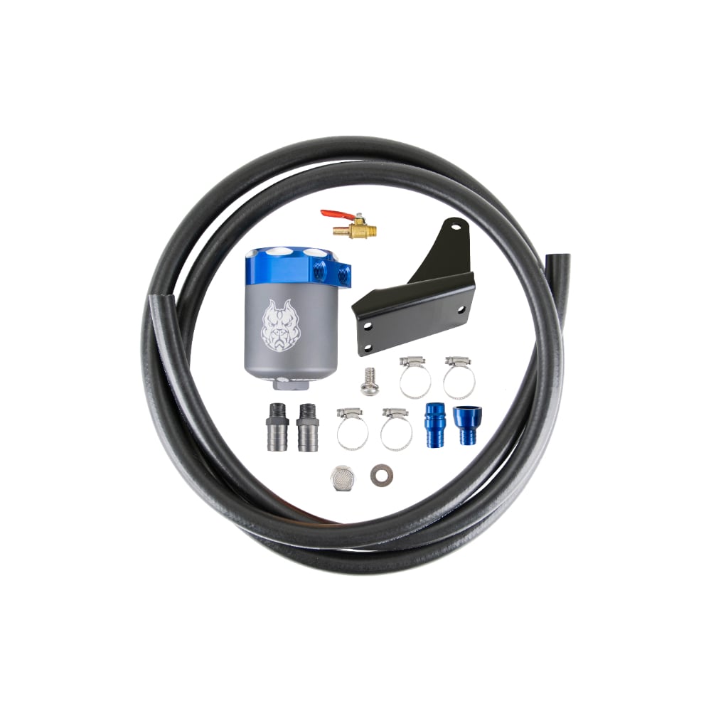 Sinister Diesel Billet Catch Can for 11-16 Ford 6.7L Powerstroke