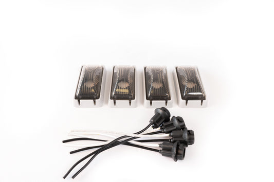 Complete Performance Smoked OBS Dually Fender Light Kit 80-97 Ford F-350 DRW