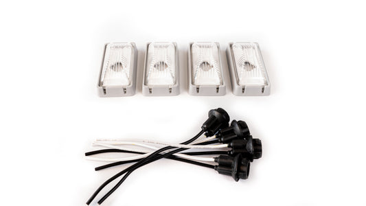 Complete Performance Clear OBS Dually Fender Light Kit 80-97 Ford F-250/F-350