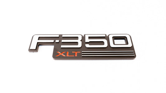 Complete Performance F-350 XLT Badge 92-97 Ford F-350