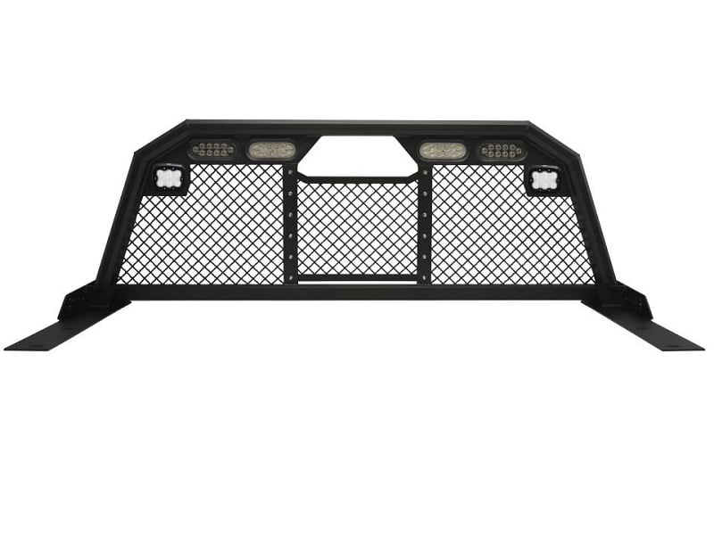 Royalty Core RC88T Headache Rack w/ Taillights & Dura PODs 99-10 Ford SuperDuty F-250 / 350