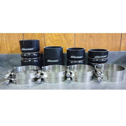CNC Fab Replacement Intercooler Boot Kit 08-10 Ford 6.4L Powerstroke