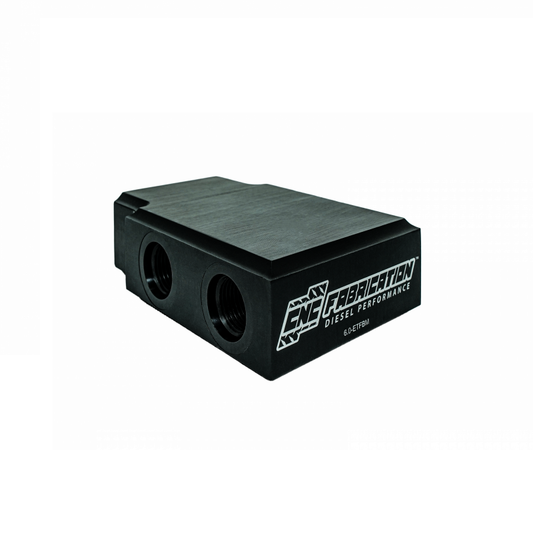 CNC Fab 6.0L In-Line Transmission Filter By-Pass Manifold 03-07 Ford 6.0L Powerstroke