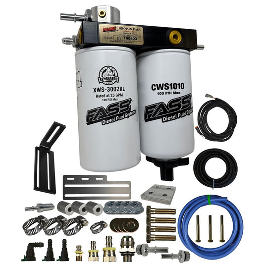 FASS Fuel Systems Drop-In Series Diesel Fuel Filtration System 07.5-09 Dodge/Ram 6.7L Cummins