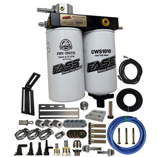 FASS Fuel Systems Drop-In Series Diesel Fuel Filtration System 19-24 Ram 6.7L Cummins