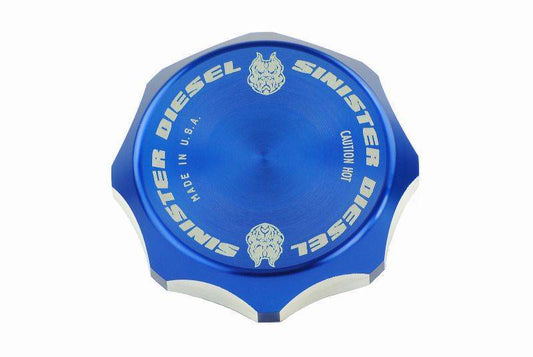Sinister Diesel Billet Oil Fill Cap 99-10 Ford Powerstroke | 07.5-19 Ram 6.7L Cummins