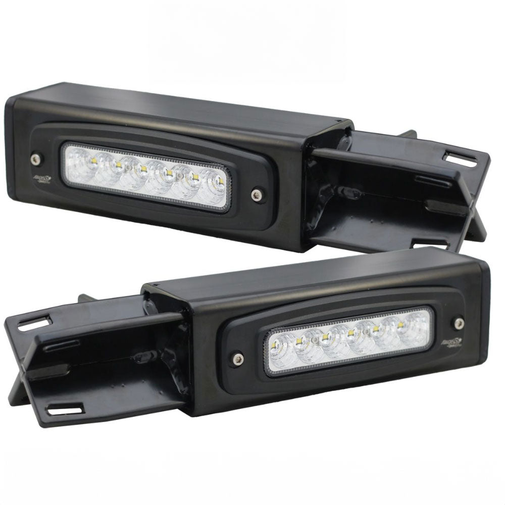 Race Sport Lighting Hitch Bar Reverse 7" LED Light Street Series Kit 17-23 Ford SuperDuty