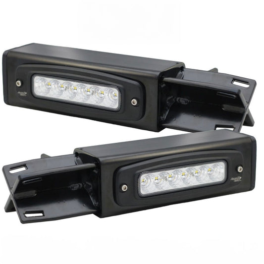 Race Sport Lighting Hitch Bar Reverse 7" LED Light Street Series Kit 17-23 Ford SuperDuty
