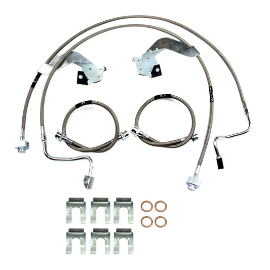Crown Brake Lines 11-12 Ford F-250/F-350 4WD SRW 0"-12" Lift