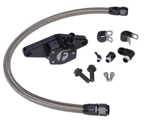 Fleece Performance Coolant Bypass Kit W/Stainless Braided lines 94-98 12 Valve Cummins