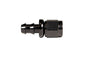Fleece Performance -6 Straight to Hose Barb Black Anodized Fitting