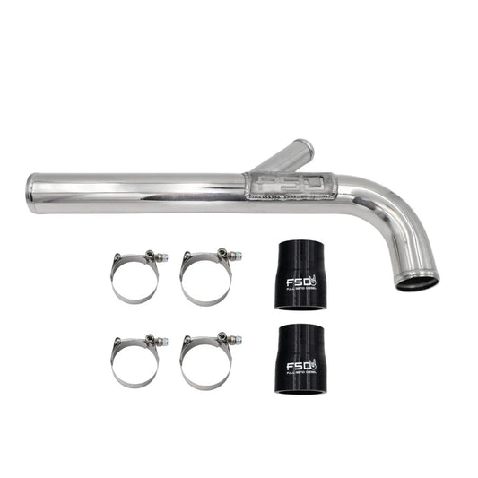 Full Send Diesel Fabricated Dual Radiator Upper Coolant Pipe Kit 13-15 Ram 6.7L Cummins