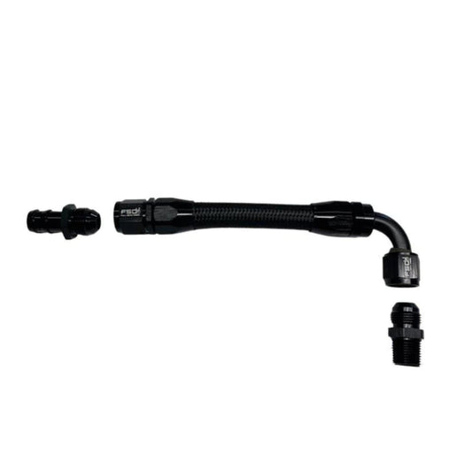 Full Send Diesel Braided Top Heater Hose 98.5-23 Dodge Ram 5.9L / 6.7L Cummins