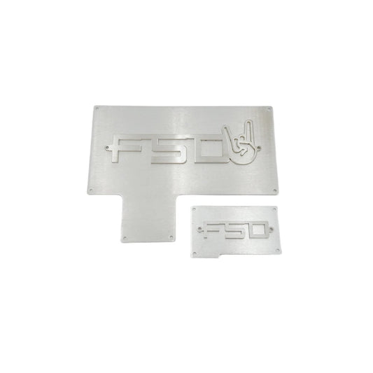 Full Send Diesel Fuse Box Cover Plates 17-19 Ford 6.7L Powerstroke