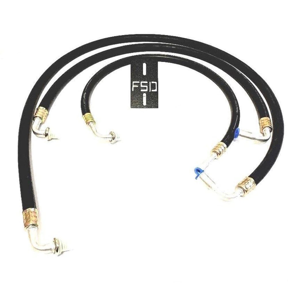 Full Send Diesel A/C Receiver Dryer Relocation Kit 03-09 Dodge Ram 5.9/6.7L Cummins