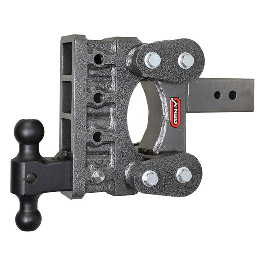 Gen-Y Hitch The Boss 32K Drop Hitch 3" Shank With Dual-Ball Hitch - 6" / 9" Drop