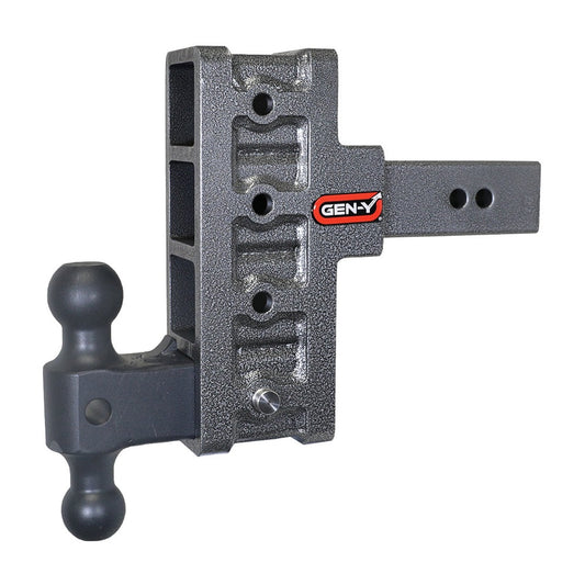 Gen-Y Hitch Mega-Duty Series 21K Drop Hitch 2.5" Shank With Ball - 6" / 9" / 12" Offset Drop