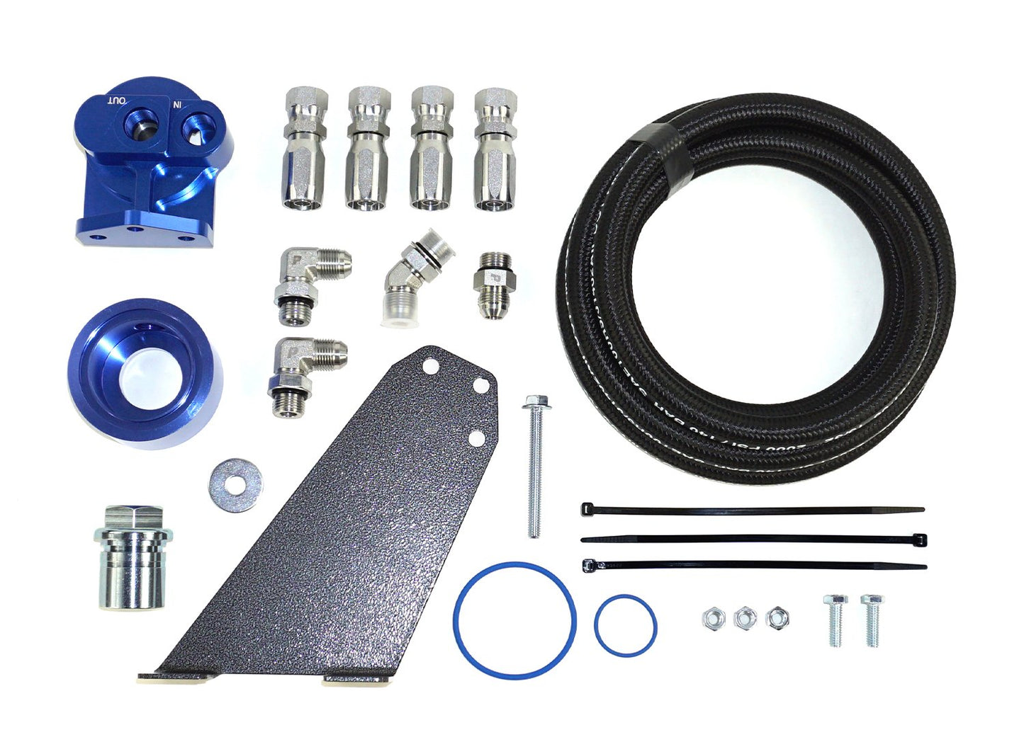PacBrake Remote Oil Filter Kit 94-02 Dodge 5.9L Cummins