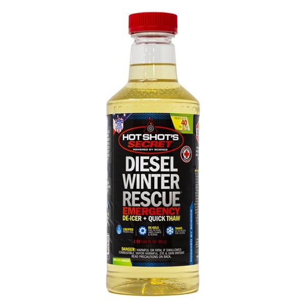 Hot Shot's Secret Diesel Fuel Additive Winter Rescue