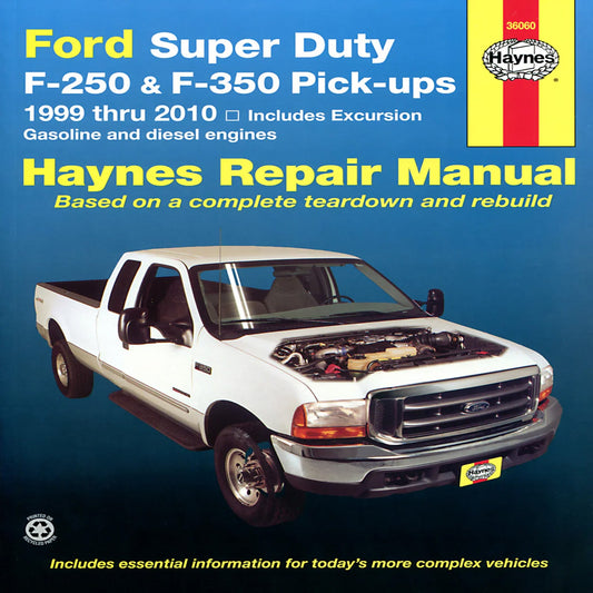 Haynes Repair manual 99-10 Ford 7.3L/6.0L/6.4L Powerstroke