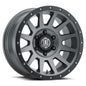 ICON  Alpha Wheels 20" Gloss Black with Milled Spoke