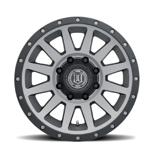ICON Compression HD 18" | 8x6.5 | Titanium 03-24 Ram 2500/3500 SRW