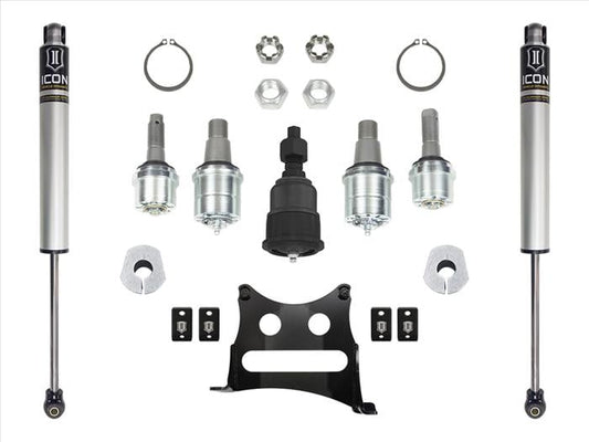 ICON Ultimate Front End Kit with Track Bar Ball Joint 05-22 Ford SuperDuty 4WD