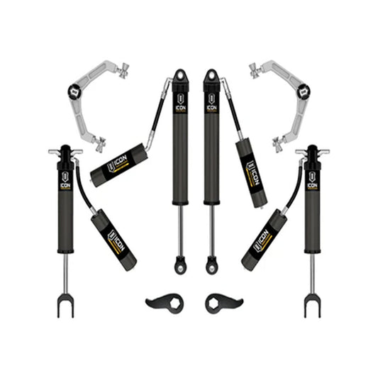 ICON Stage 2 Suspension System 2-3.5" Lift 20-26 GM 2500HD/3500HD L5P