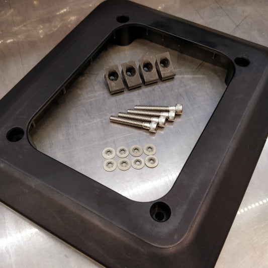 Bitterroot Diesel Performance Billet Aluminum ZF5/ZF6 Shift Boot Bezel Ford 94-07 SuperDuty/OBS