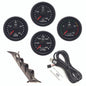 Isspro EV2 Pillar Kit With 4-Gauges 99-05 Ford 7.3/6.0L Powerstroke
