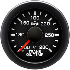 Isspro Performax Transmission Oil Temperature Gauge 100-280F