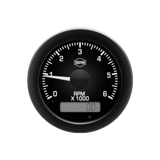 Isspro 3 3/8" Programmable 0-6K RPM Tachometer Kit - R11000 Series