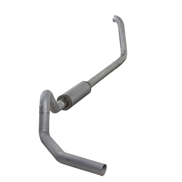 Diamond Eye 4" Aluminized Turbo Back Single Exhaust 00-03 7.3L Ford Powerstroke Cab & Chassis
