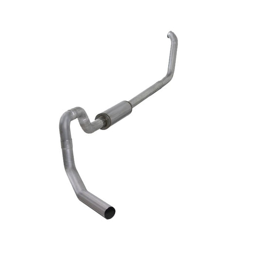 Diamond Eye 4" Aluminized Turbo Back Single Exhaust 00-03 7.3L Ford F-550 Rollover Powerstroke