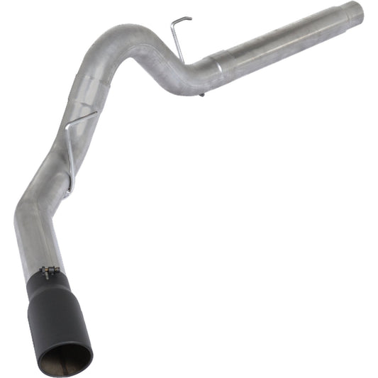 Diamond Eye 4" DPF Back Exhaust With Black Tip 18-19 3.0L Ford Powerstroke